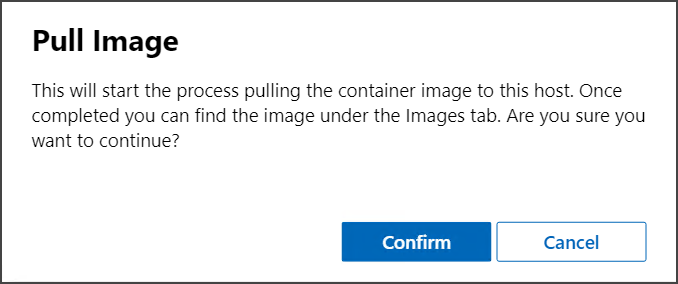 Übertragen eines Images mithilfe von Pull