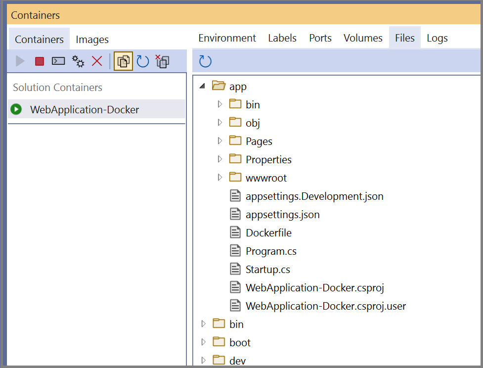 Screenshot des Fensters