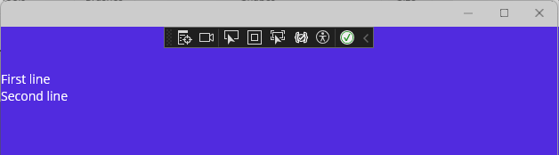 Screenshot: Hot Reload funktioniert nicht.