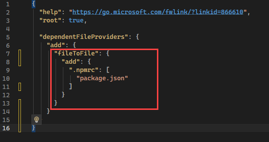 Screenshot einer FileToFile-Regel.