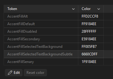 Designfarben-Editor