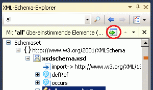 XML Schema Explorer Search Result
