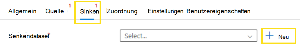 Screenshot: Konfigurieren einer neuen Restressource zum Herstellen einer Verbindung mit der Viva Insights-Import-API