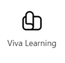 Abbildung des Viva Learning-Kartensymbols.