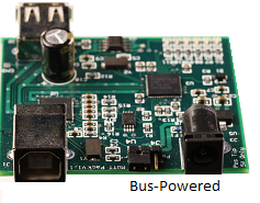 Bild eines MUTT Pack-Busses mit Strom.