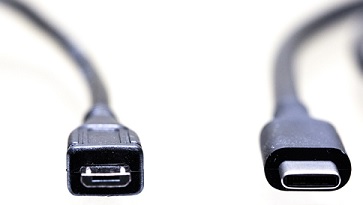 USB-Anschlussvergleich.