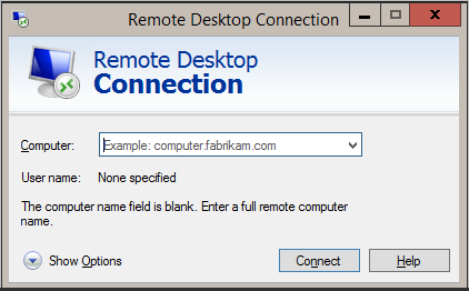 Remotedesktopverbindungsclient.