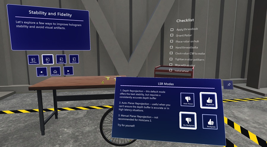 Probieren Sie die verschiedenen Optionen für die Neuprojektierung aus, um den Unterschied zu erfahren.