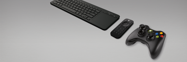 Tastatur, Remote und D-Pad