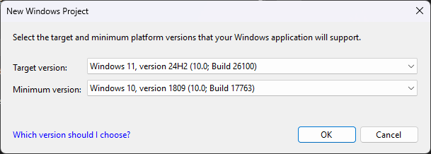 Screenshot des Dialogfelds 