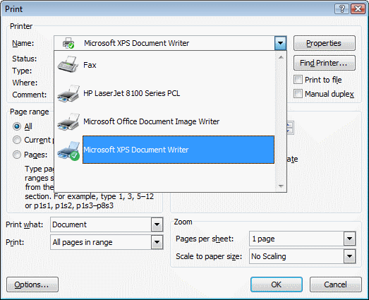 Microsoft XPS Document Writer MXDW Win32 Apps Microsoft Learn