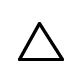Geste mit Dreiecksform