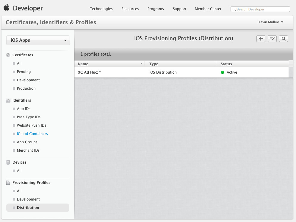 RSelect Provisioning > Distribution