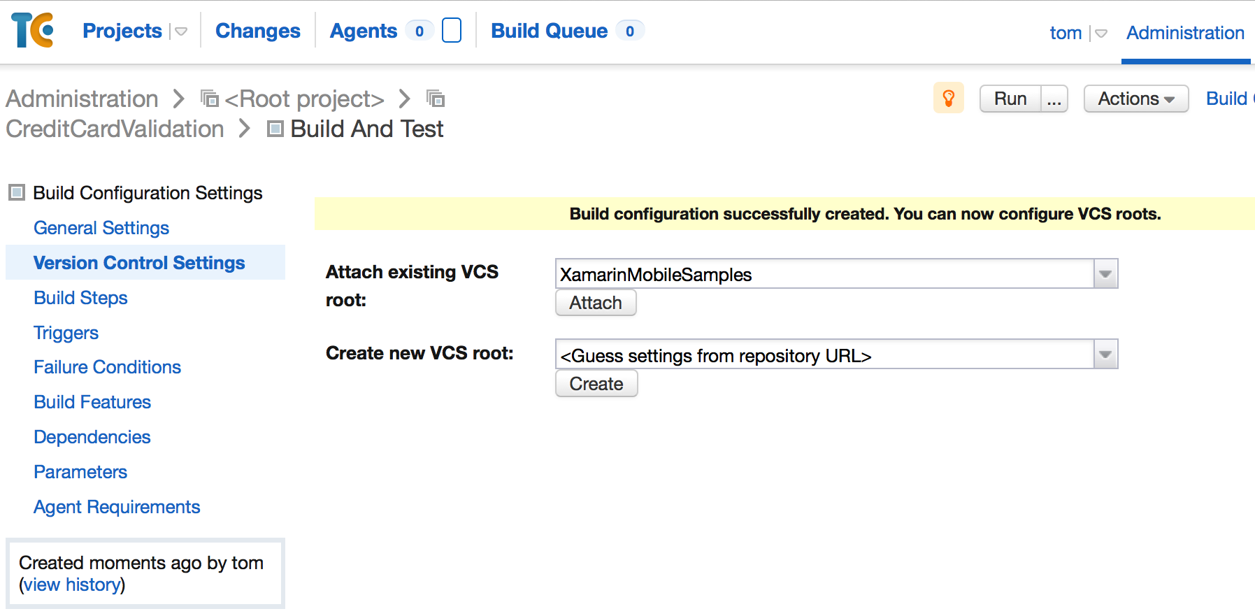 This is done via the Version Control Setting screen This is done via the Version Control Setting screen
