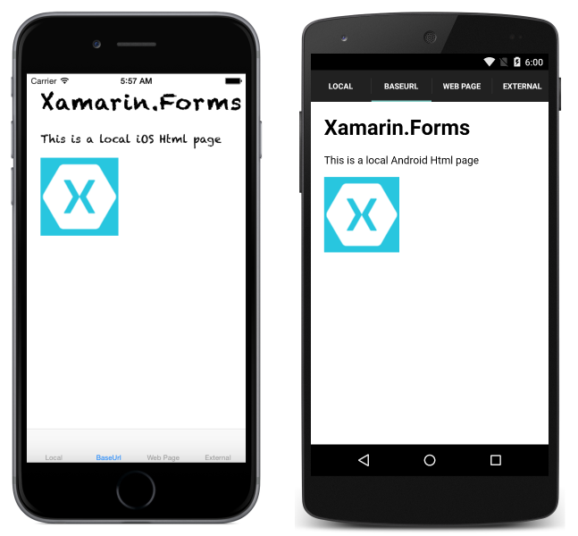 Xamarin.Forms Webview - Xamarin | Microsoft Learn