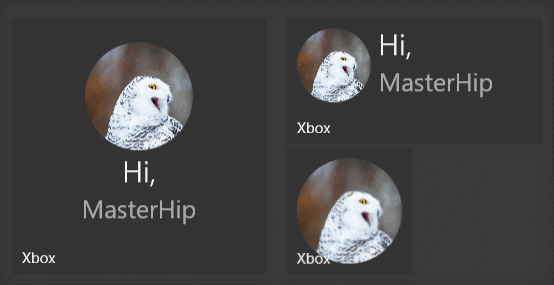 LiveTile Image