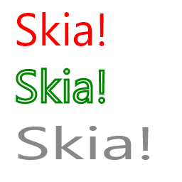SKPaint and Text SKPaint and Text