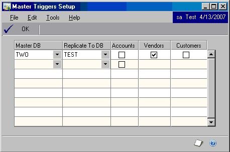 Choose database