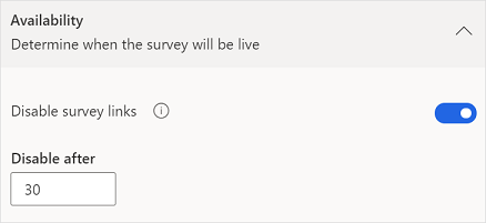 Link expirations settings Link expirations settings.