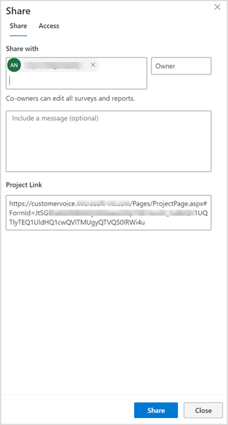 Share a project Share a project.