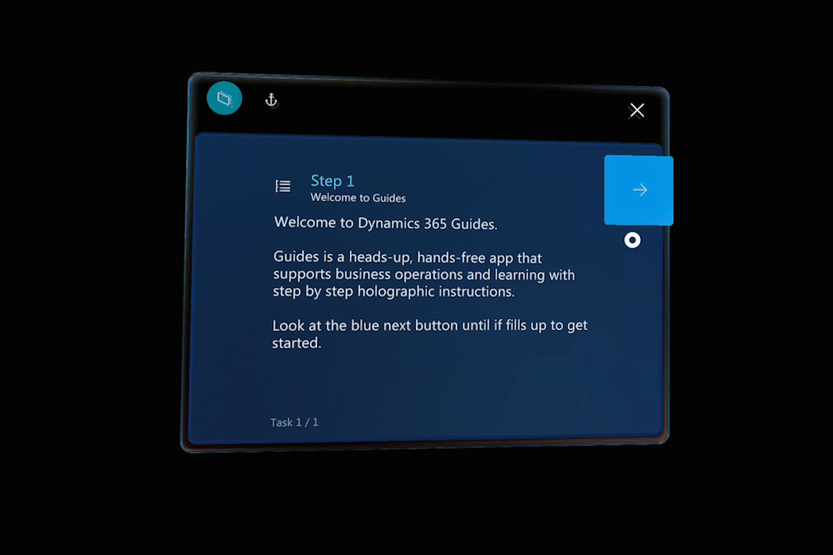 Animation of gaze gesture Animation of gaze gesture.