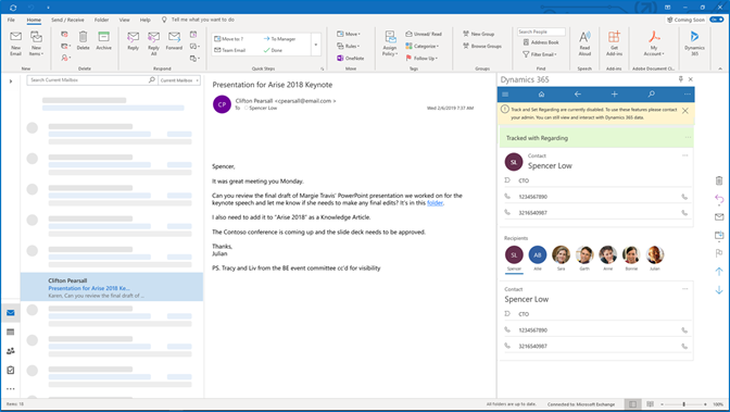 Outlook app notification Outlook app notification.