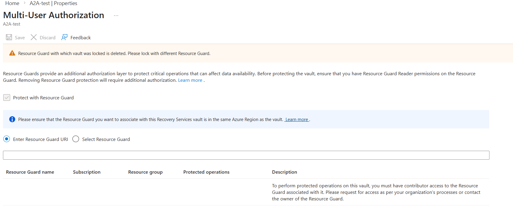 Screenshot showing how to enable Multi-user authentication.