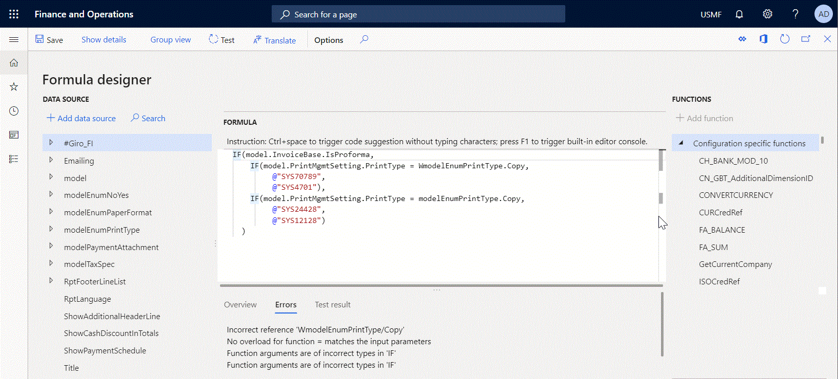 ER formula editor gif showing find and replace.