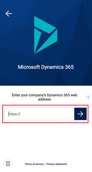 Εισαγάγετε τη διεύθυνση web.