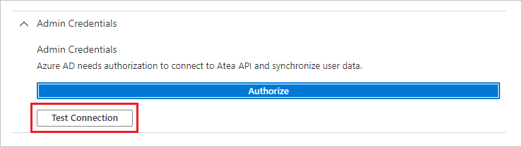 Atea test connection