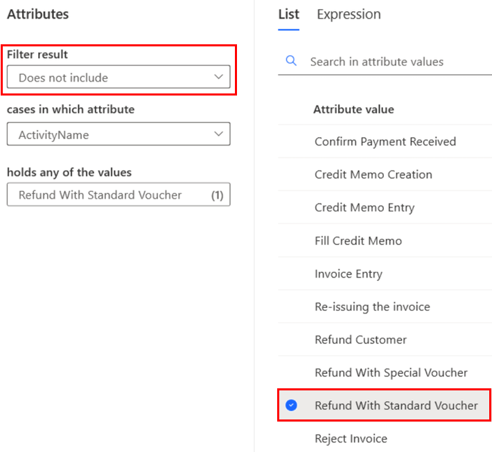Στιγμιότυπο οθόνης της δημιουργίας της προβολής Επιστροφή χρημάτων με ειδικό κουπόνι.