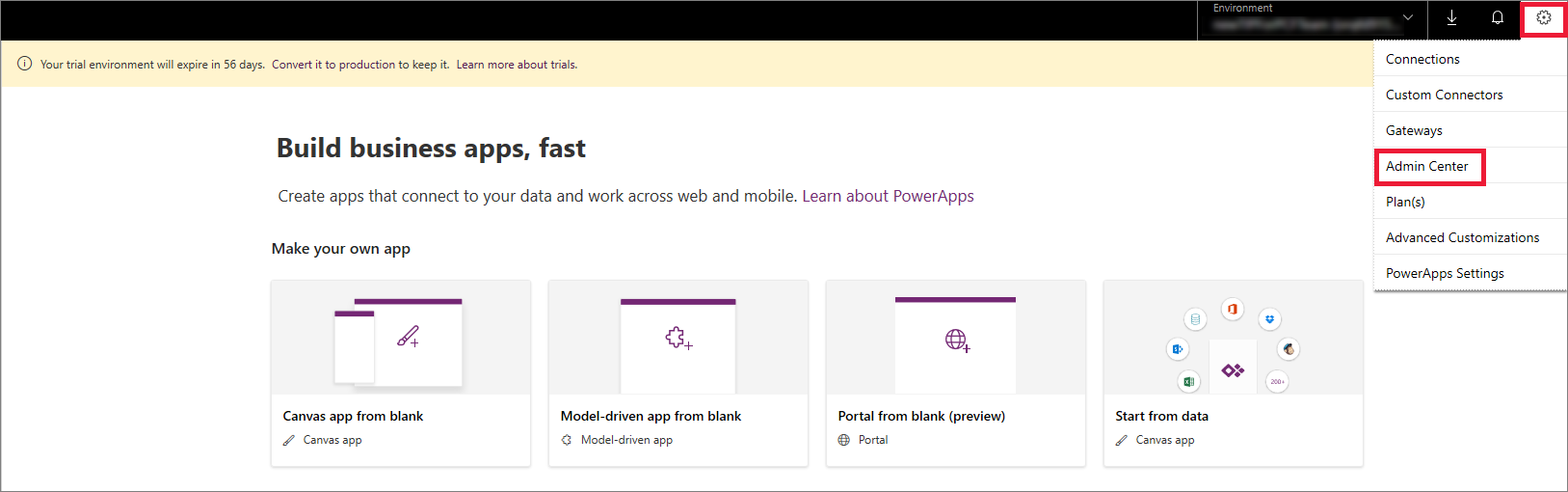 Settings and Admin Center Settings and Admin Center.