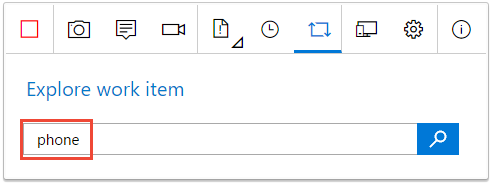 Searching for a workitem