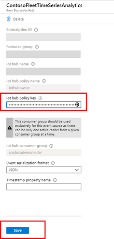 Paste in the new key