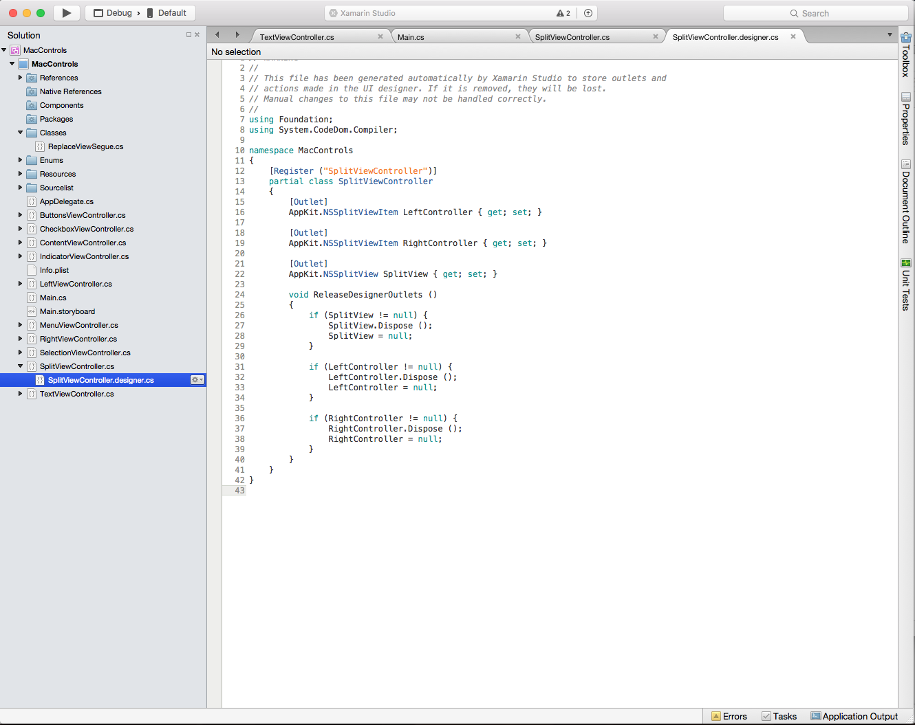 Synchronizing Changes with Xcode