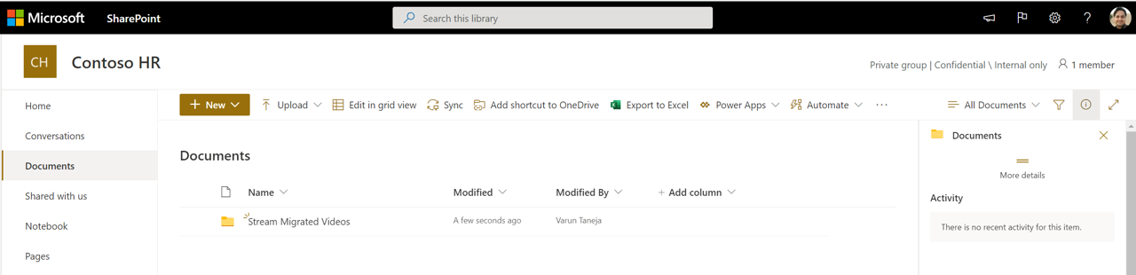 Stream φάκελος