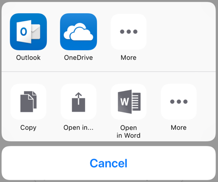 Sharing data - iOS new sharing UI