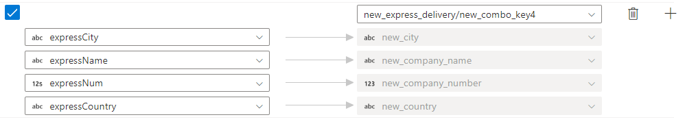 Screenshot shows mapping columns to lookup fields via alternate keys step 2.