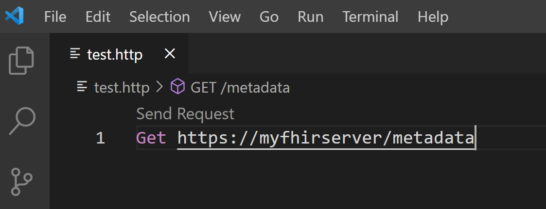 Send Request