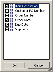 Drillthrough Columns box Item Description in Drillthrough Columns box