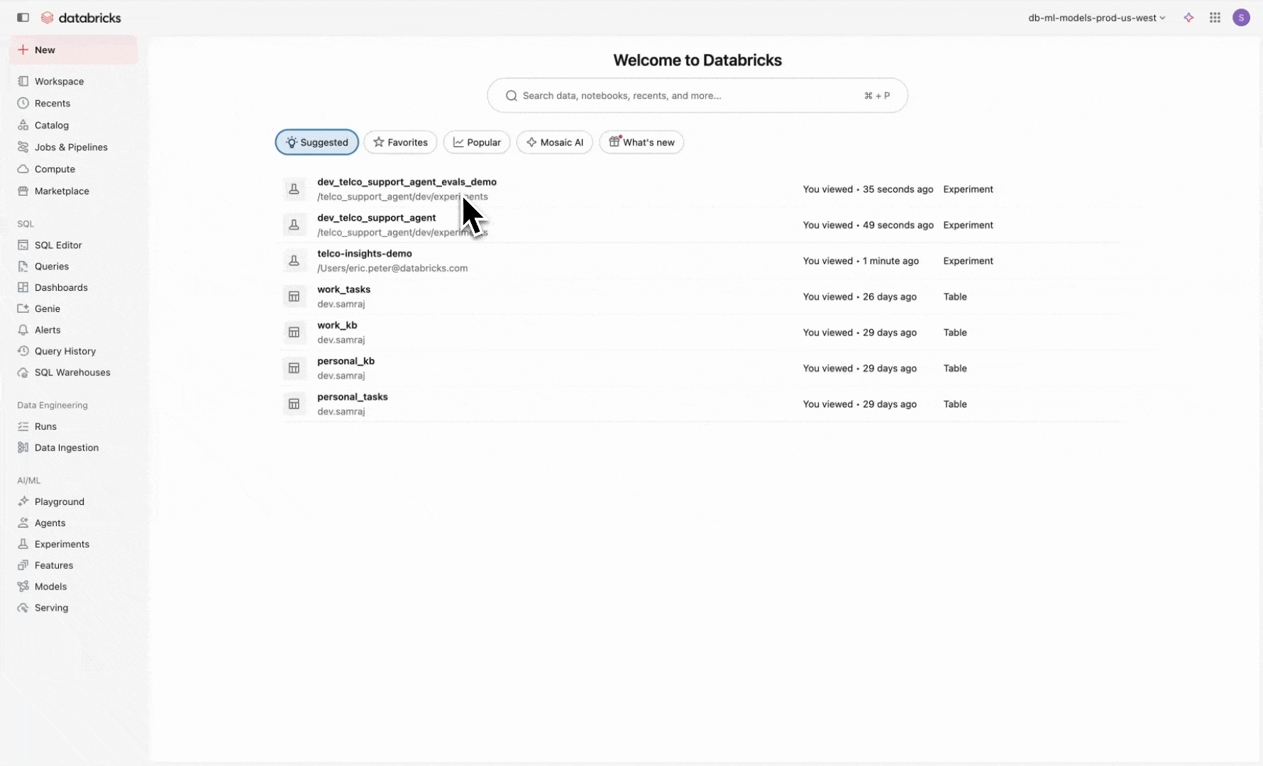 Genie Code for agent observability and evaluation