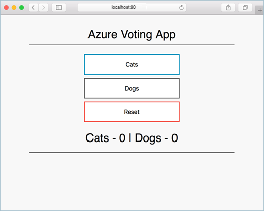 Image of voting app