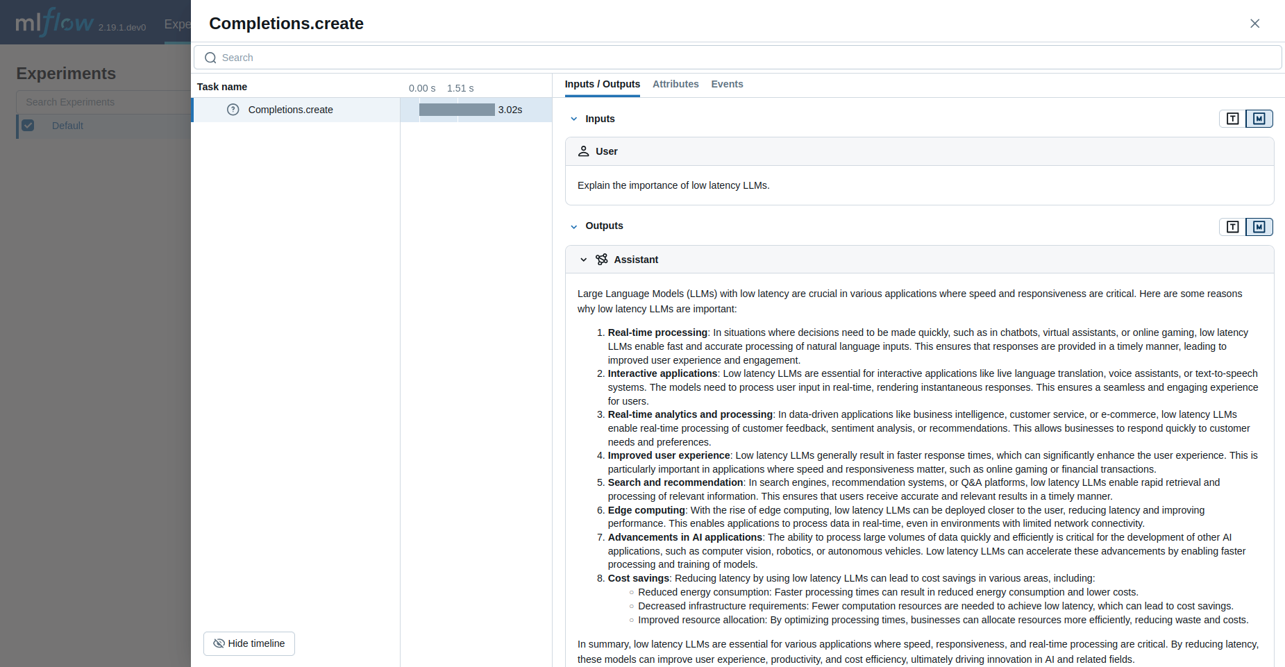 Groq tracing using autolog