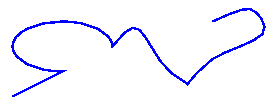 Aboutgdip02_art14 Image of a single-line path, starting from a straight line and continuing into different shapes.