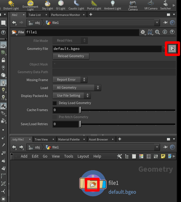 Screen shot of File chooser button Screen shot of File chooser button.