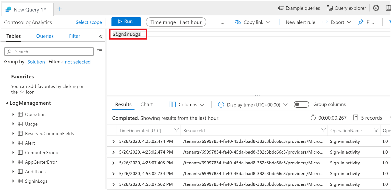 Screenshot showing how to troubleshoot failing queries.