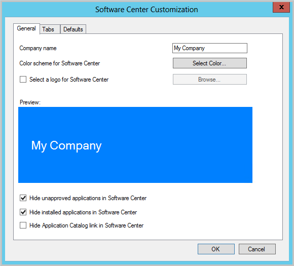 Hide unapproved applications Software Center option