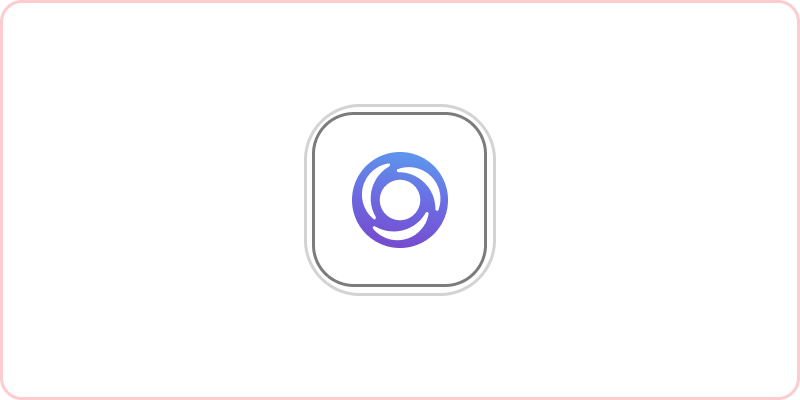 Diagram that shows an upload of icon with a border.