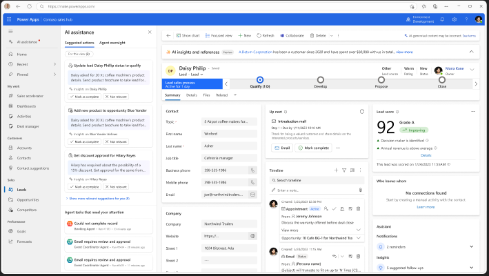 Agent directing users to the highest value next task. Agent directing users to the highest value next task.
