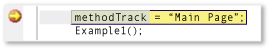 DBG_Basics_SetBreakpoint Set a breakpoint